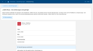 Vorschau von Ausstehender Antrag