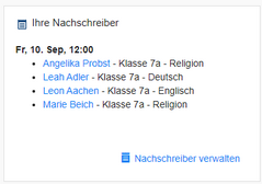 Vorschau von Startseite für Ersteller