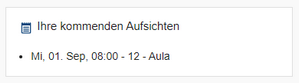 Vorschau von Startseite für Aufsicht